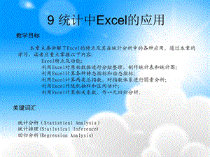 统计中Excel的应用.ppt