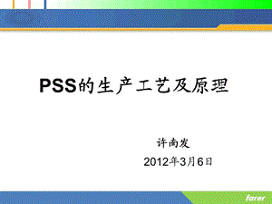 PSS的生产工艺及原理.ppt