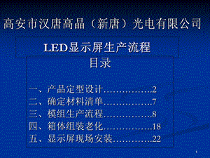 LED显示屏生产流程及工艺要求.ppt