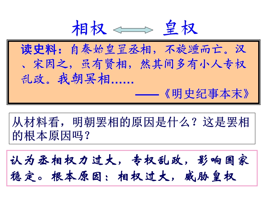 温故知新君主专制制度的演变.ppt_第3页