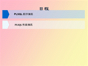 OraclePLSQL规范、性能.ppt