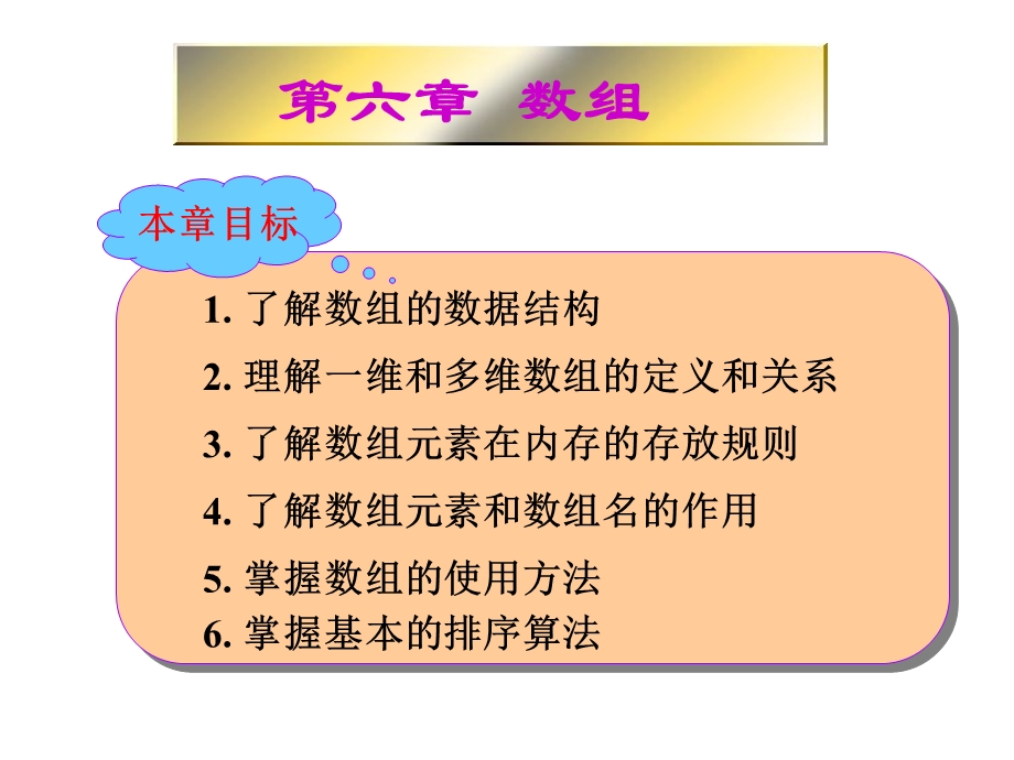 c语言(第六章)数组-谭.ppt_第1页