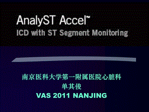 AnalySTAccelRep单其俊.ppt