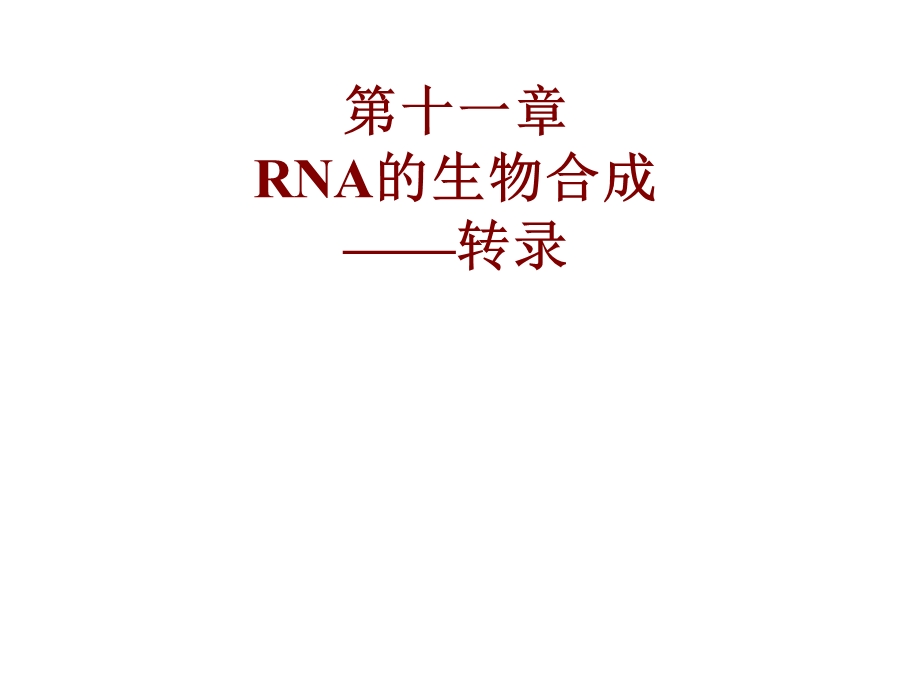 RNA的生物合成—转录药学.ppt_第1页