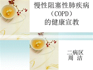 copd的健康宣教.ppt