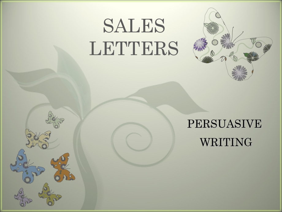 SALESLETTERS销售信函.ppt_第1页