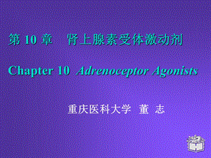 harmacology10颜光美药理学肾上腺素激动药.ppt