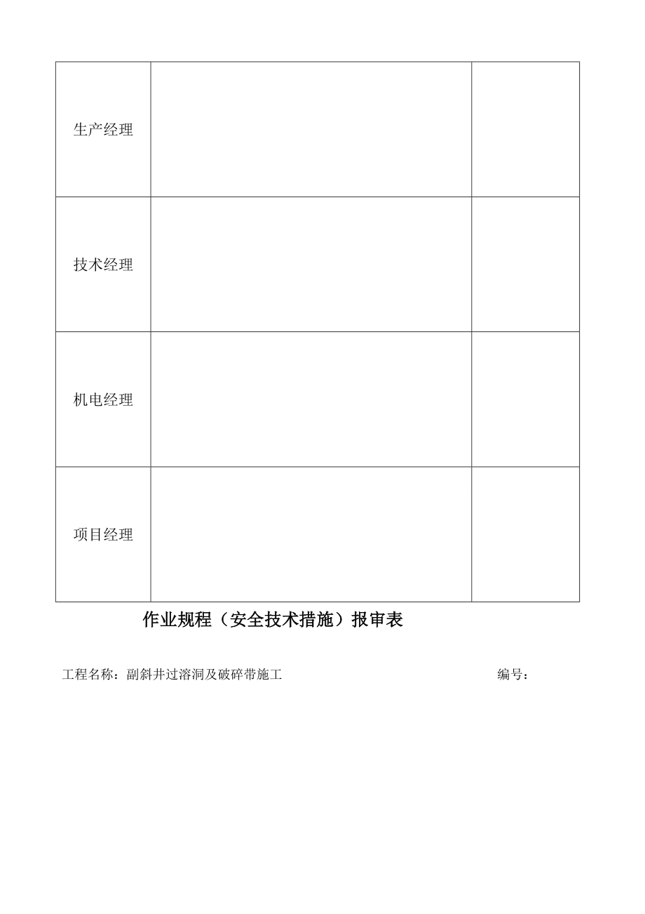 [训练]副斜井过溶洞及破碎带施工安全技术措施.doc_第3页