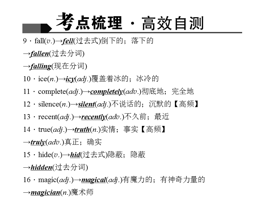 2016聚焦中考英语(人教版)考点聚焦课件第12讲八年级(下)U.ppt_第3页