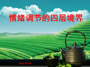 情绪调节的四层境界ppt课件.ppt