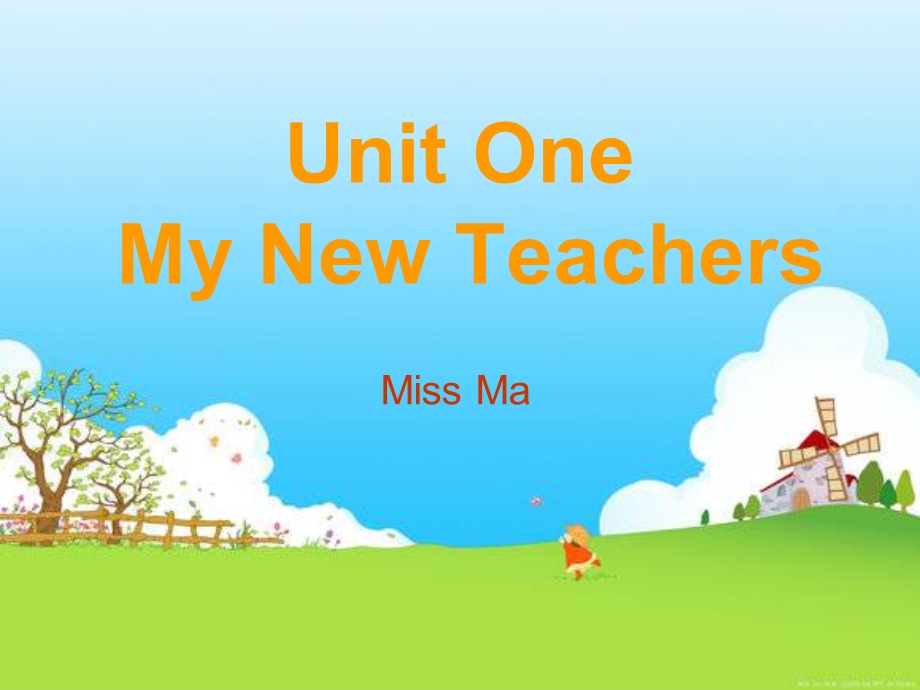 pep五年级英语上册unit1mynewteachers.ppt_第1页