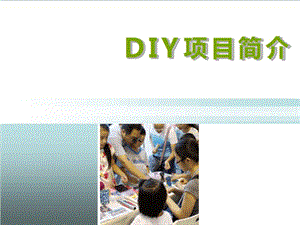 DIY小活动方案.ppt