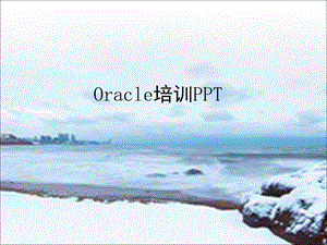 oracle基础培训课程.ppt