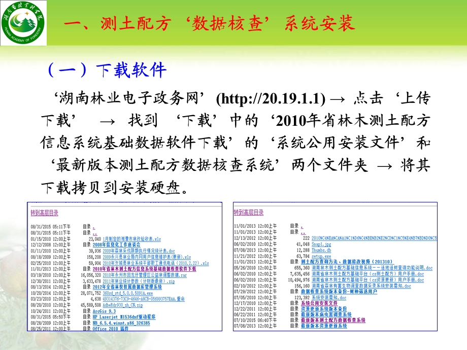 2015年林地测土配方信息系统数据核查与修改方法.ppt_第2页