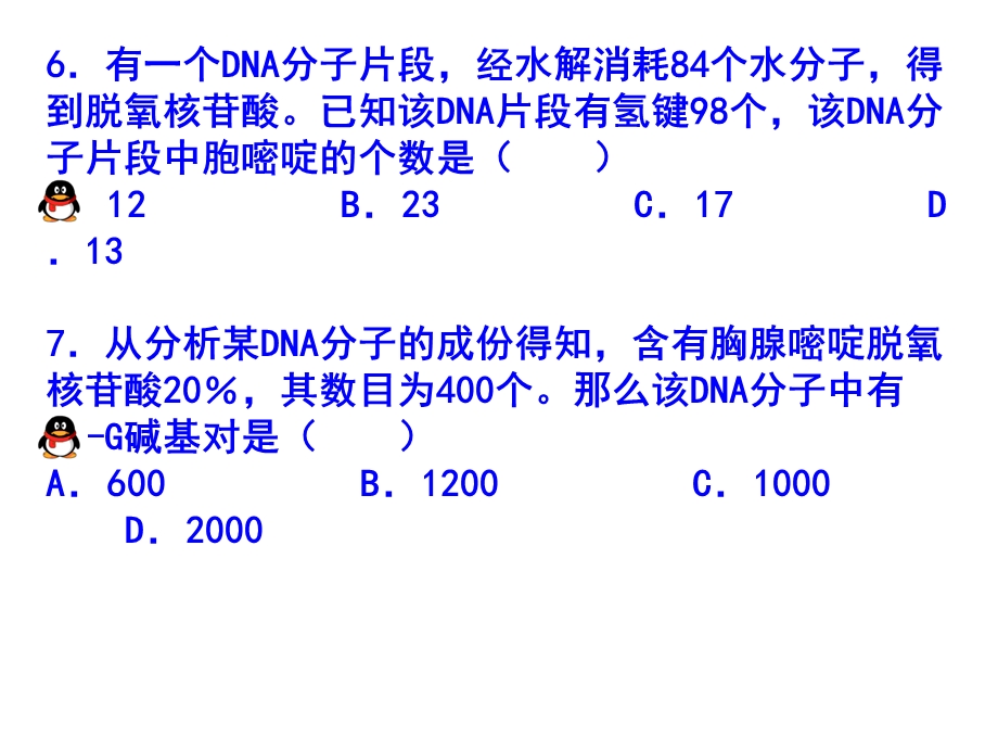 DNA分子结构和复制的计算.ppt_第3页