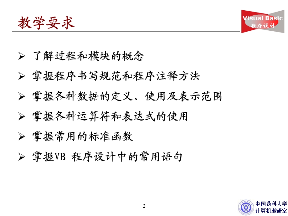 vb程序设计教程(潘蕾)vb.ppt_第2页