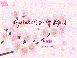 matlab第一章课件.ppt