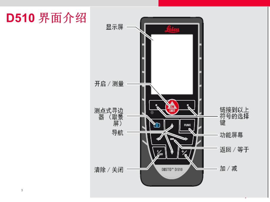 LeicaDISTOD510详细操作手册.ppt_第3页