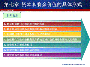 ch7资本和剩余价值的具体形式.ppt