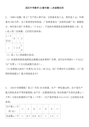 初中数学应用题(含答案解析).doc