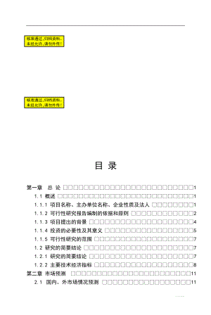 年产200硫酸项都目可行性研究报告书.doc