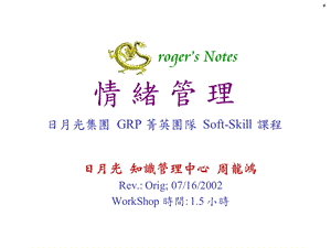 GRP情绪管理RevOrig.ppt