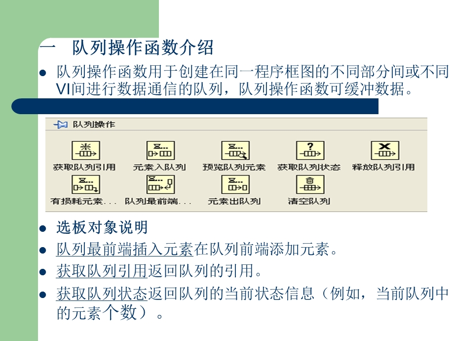 LabVIEW中队列的使用教学课件.ppt_第2页