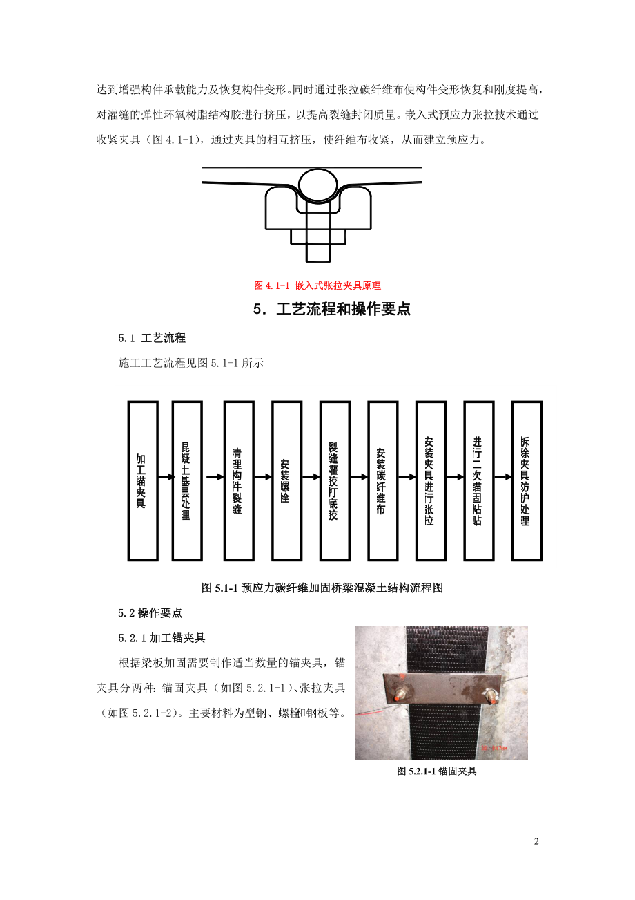 预应力碳纤维加固桥梁混凝等土结构施工工法.doc_第2页