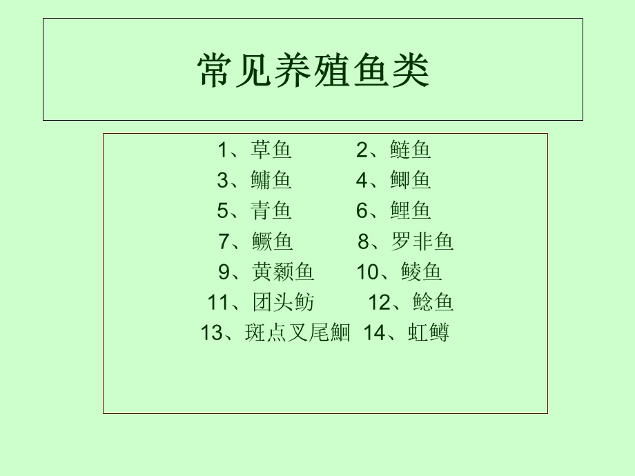 《常见养殖鱼类》PPT课件.ppt_第1页