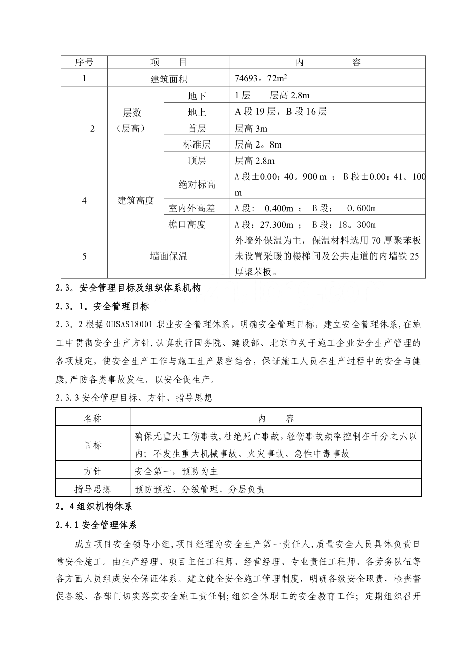 北京某高层住宅楼群安全防护专项施工方案.doc_第2页