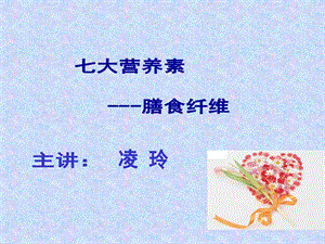 《大营养素膳食纤维》PPT课件.ppt