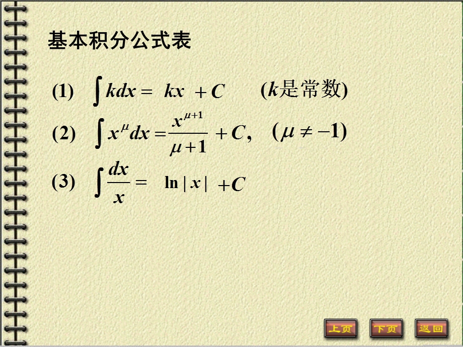 《基本积分公式表》PPT课件.ppt_第1页