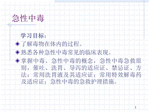 《急性中毒概论》PPT课件.ppt