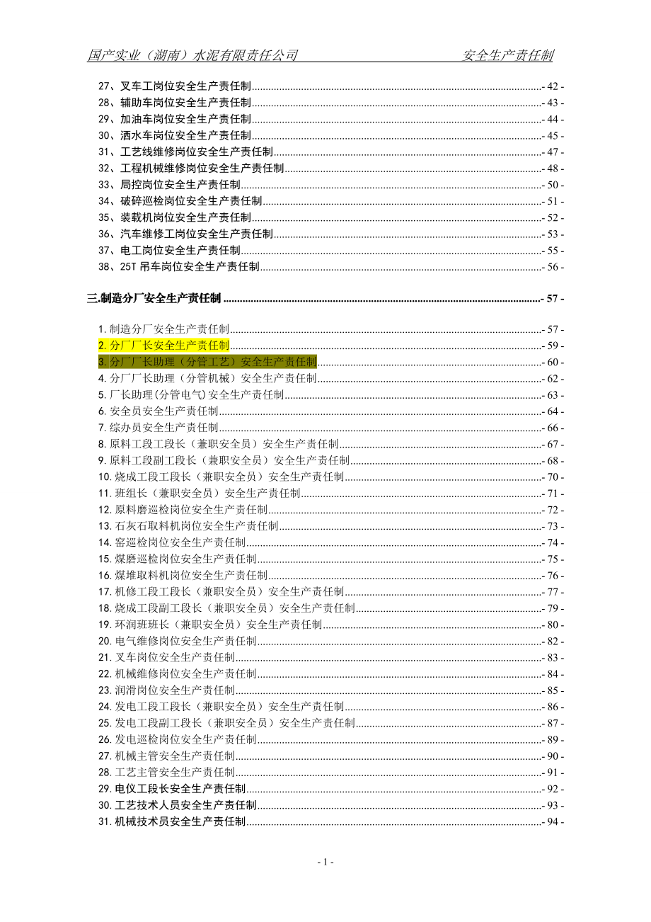 安全生产责任制官制度规范工作范文实用文档.doc_第2页