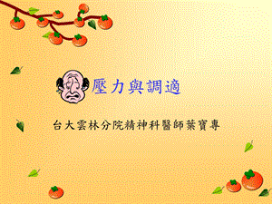 《压力与调适》PPT课件.ppt