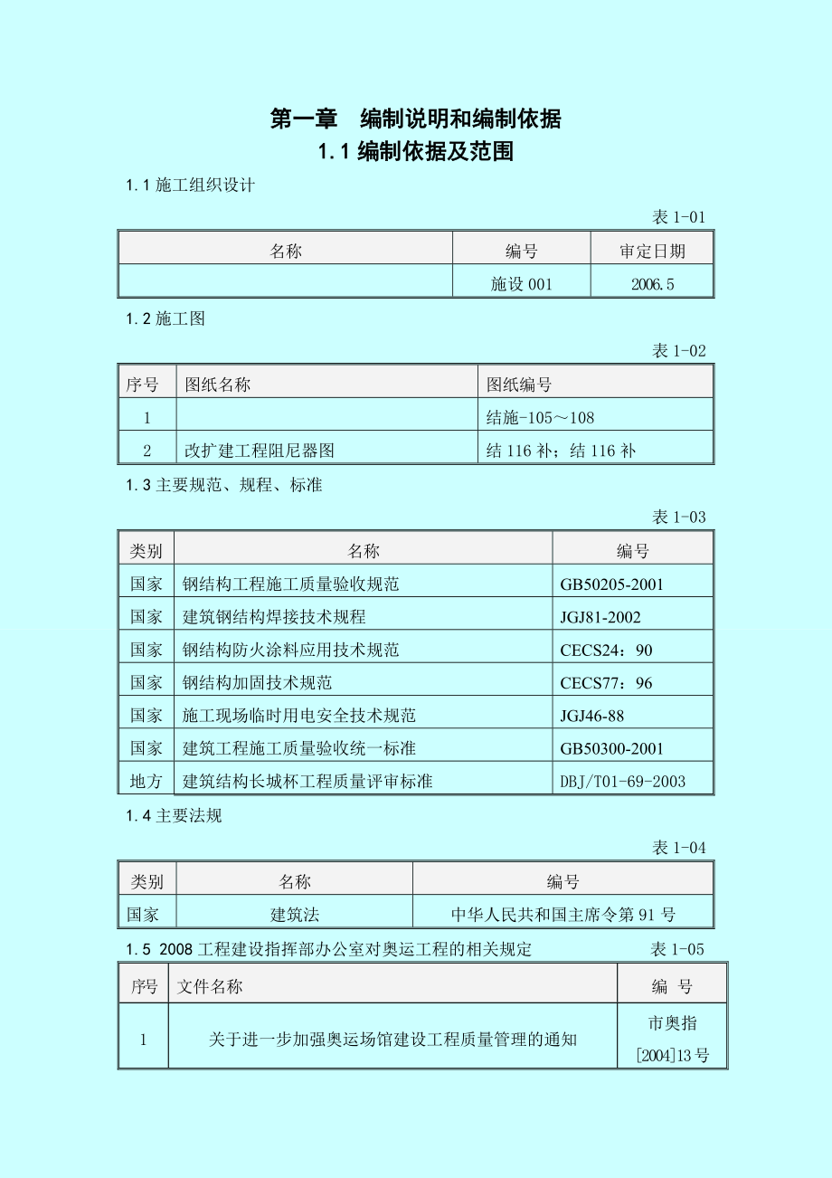 北京某体育馆阻尼器钢结构及阻尼器安装施工方案_secret概要.doc_第1页