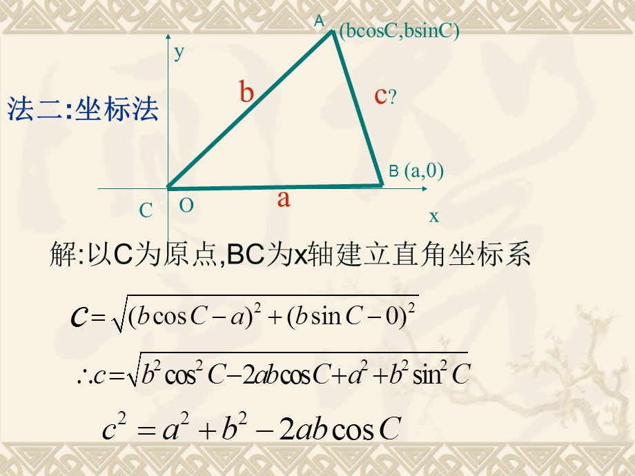 《余弦定理证明》PPT课件.ppt_第3页