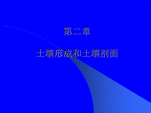 《土壤剖面图》PPT课件.ppt