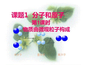 物质由微观粒子构成课件.ppt