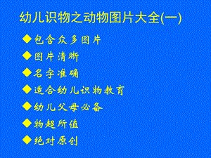 《动物图片大全》PPT课件.ppt