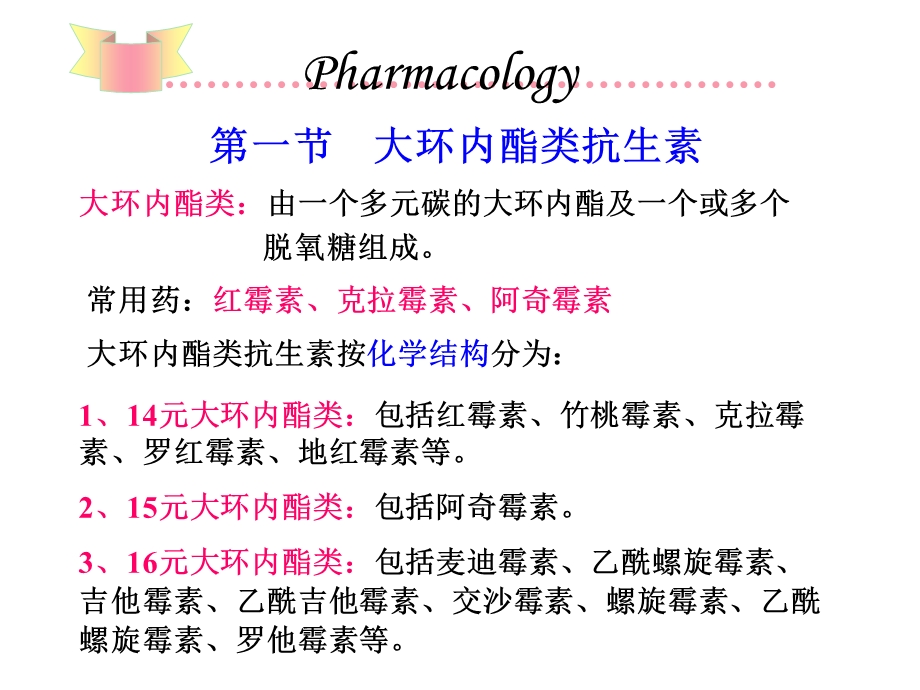 《大环内酯》PPT课件.ppt_第2页