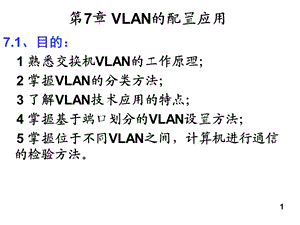 《VLAN的配置应》PPT课件.ppt