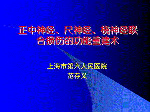 《手的神经配布》PPT课件.ppt