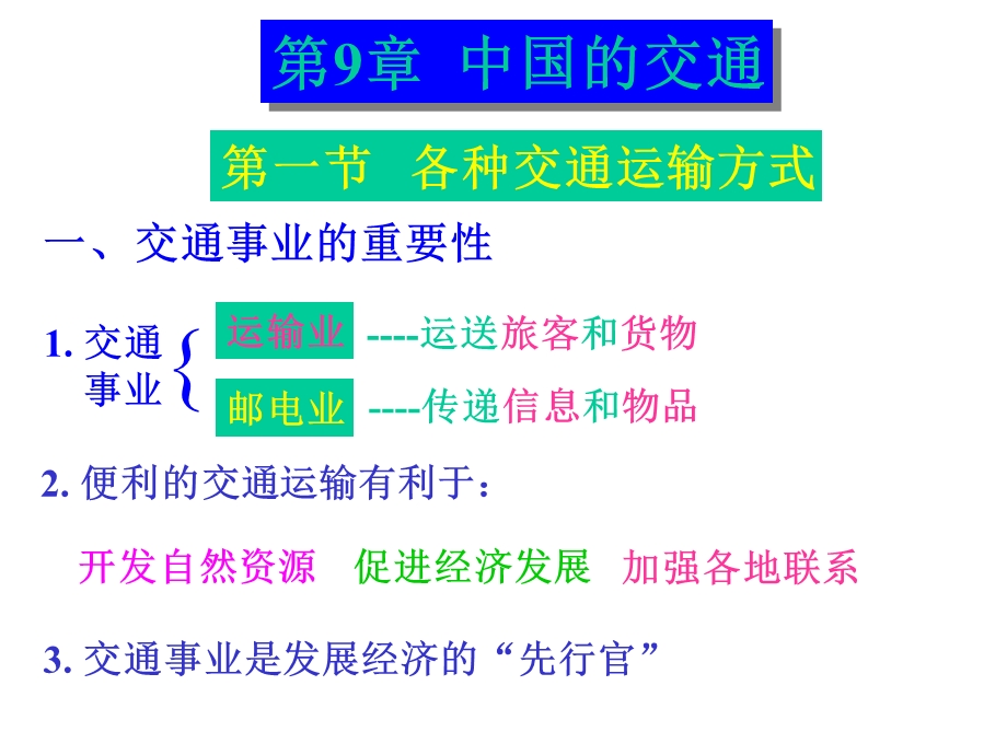 一章中国的交通.ppt_第1页