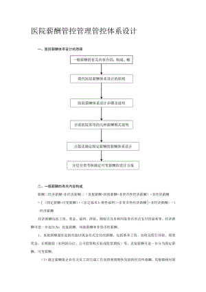 办公文档范本医院薪酬管理体系.docx