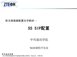 《SIP数据配置》PPT课件.ppt