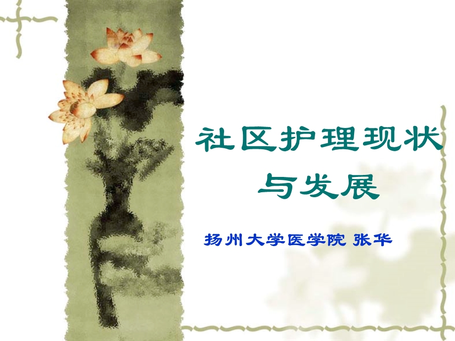 社区护理现状与发展.ppt_第1页