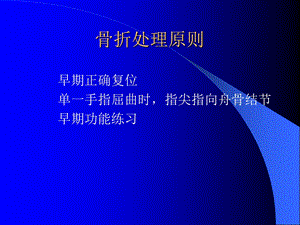 《手骨折处理原则》PPT课件.ppt