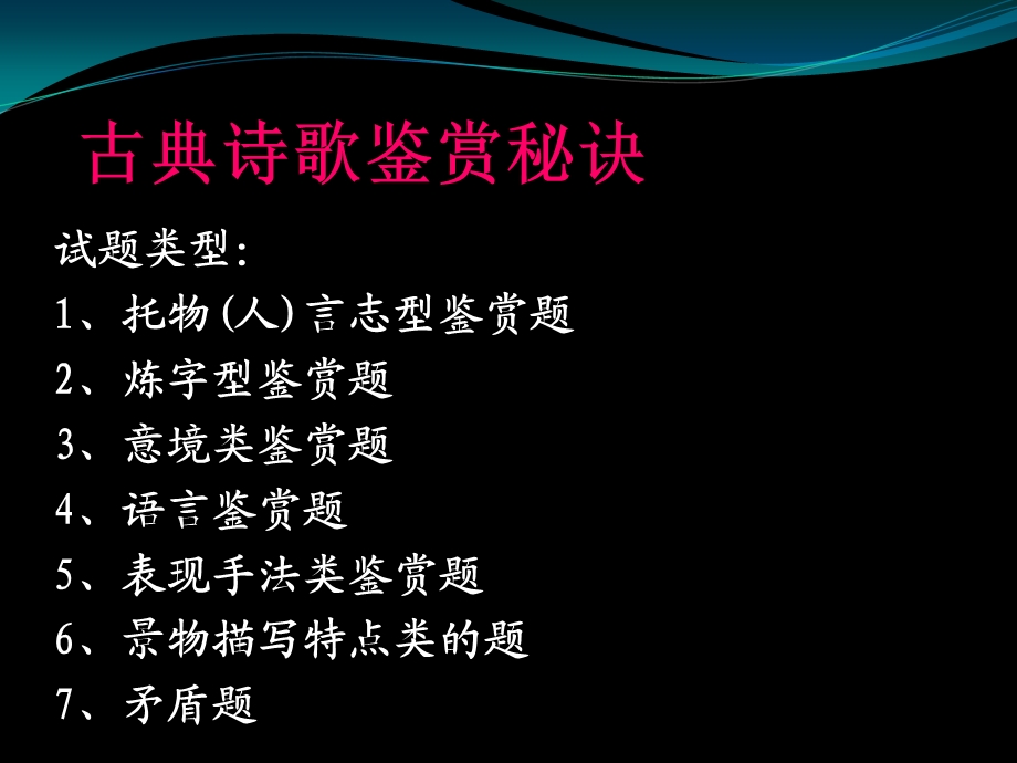 《古典诗歌鉴赏》PPT课件.ppt_第2页