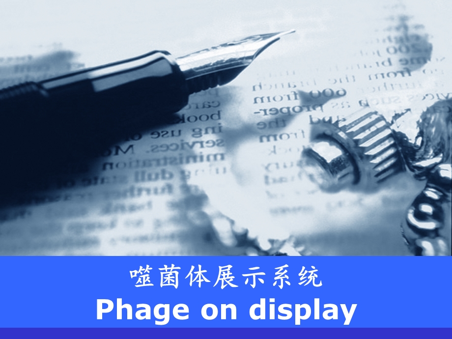 《噬菌体展示技术》PPT课件.ppt_第1页